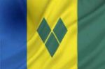 Vlag St. Vincent & the Grenadines - 100x150cm Spun-Poly